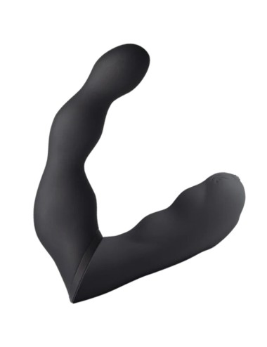 ROCKS-OFF - ADATTATORE NERO PER VIBRATORE PROSTATICO E ANALE
