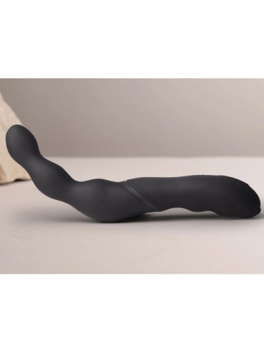 ROCKS-OFF - ADATTATORE NERO PER VIBRATORE PROSTATICO E ANALE