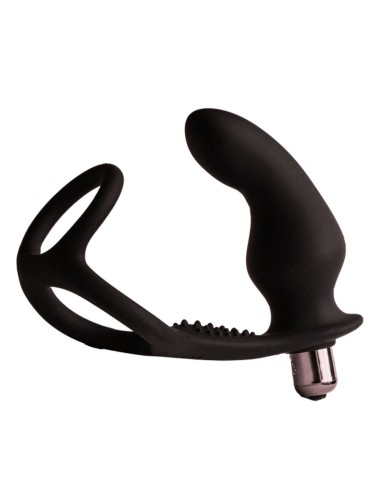 ROCKS-OFF - RO-ZEN RRO PLUG ANALE CON ANELLO VIBRANTE PER IL PENE NERO