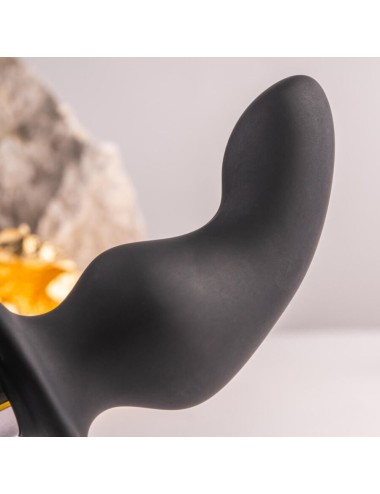 ROCKS-OFF - RO-ZEN RRO PLUG ANALE CON ANELLO VIBRANTE PER IL PENE NERO