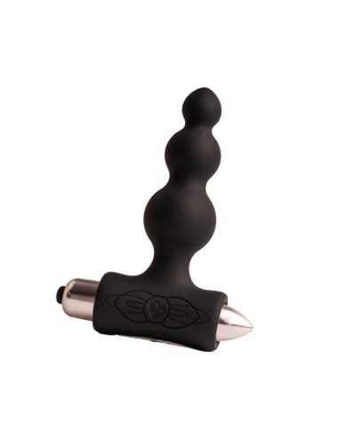 ROCKS-OFF - PETITE SENSATIONS BUBBLES PLUG ANALE VIBRATORE NERO