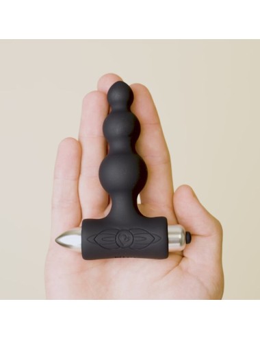 ROCKS-OFF - PETITE SENSATIONS BUBBLES PLUG ANALE VIBRATORE NERO