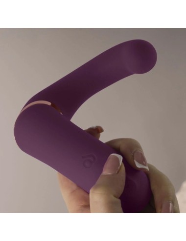 ROCKS-OFF - GEMINI DOPPIO VIBRATORE STIMOLATORE DEL CLITORIDE PUNTO G VIOLA