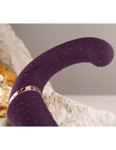 ROCKS-OFF - GEMINI DOPPIO VIBRATORE STIMOLATORE DEL CLITORIDE PUNTO G VIOLA