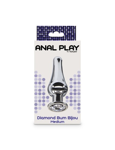TOYJOY - ANAL PLAY DIAMOND BUM BIJOU PLUG ANALE MEDIO