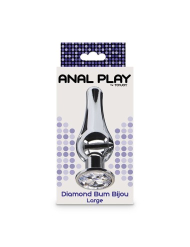 TOYJOY - ANAL PLAY DIAMANTE BUM BIJOU GRANDE PLUG ANALE
