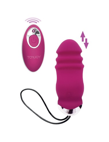 TOYJOY - VIBRATORE FUCSIA HAPPINESS SUNN SIDE UP AND DOWN CON TELECOMANDO