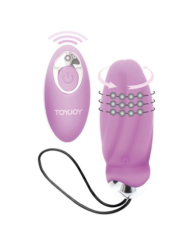 TOYJOY - VIBRATORE ROSA CON TELECOMANDO PER LA FELICITÀ CHE MI FAI CREPUSCOLARE