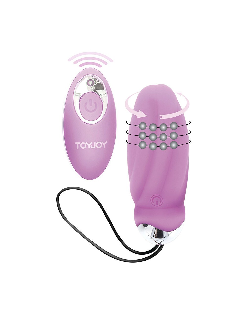 TOYJOY - VIBRATORE ROSA CON TELECOMANDO PER LA FELICITÀ CHE MI FAI CREPUSCOLARE TOYJOY - VIBRATORE ROSA CON TELECOMANDO PER LA FELICITÀ CHE MI FAI CREPUSCOLARE