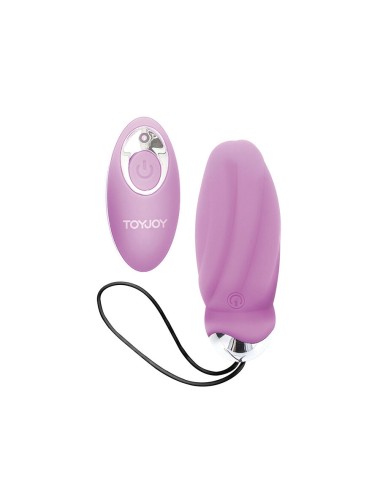 TOYJOY - VIBRATORE ROSA CON TELECOMANDO PER LA FELICITÀ CHE MI FAI CREPUSCOLARE
