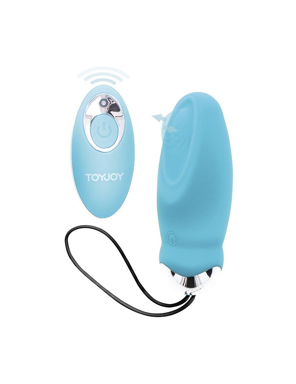 TOYJOY - VIBRATORE HAPPINESS SONO COSÌ EGGCITED CON TELECOMANDO BLU TOYJOY - VIBRATORE HAPPINESS SONO COSÌ EGGCITED CON TELECOMANDO BLU