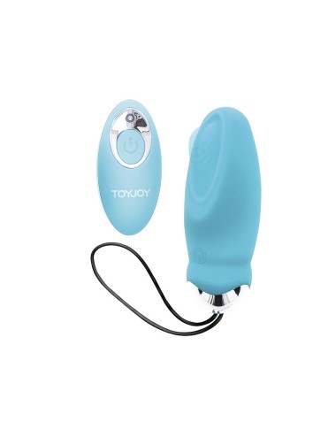 TOYJOY - VIBRATORE HAPPINESS SONO COSÌ EGGCITED CON TELECOMANDO BLU