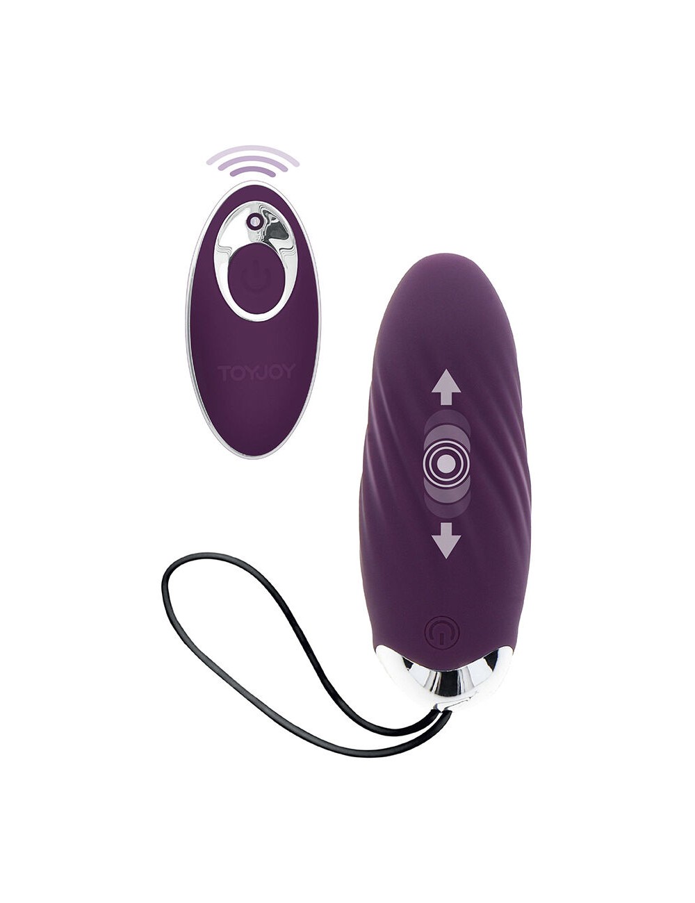 TOYJOY - FELICITÀ KNOCK KNOCK EGGSTAVAGANT VIBRATORE TELECOMANDO VIOLA