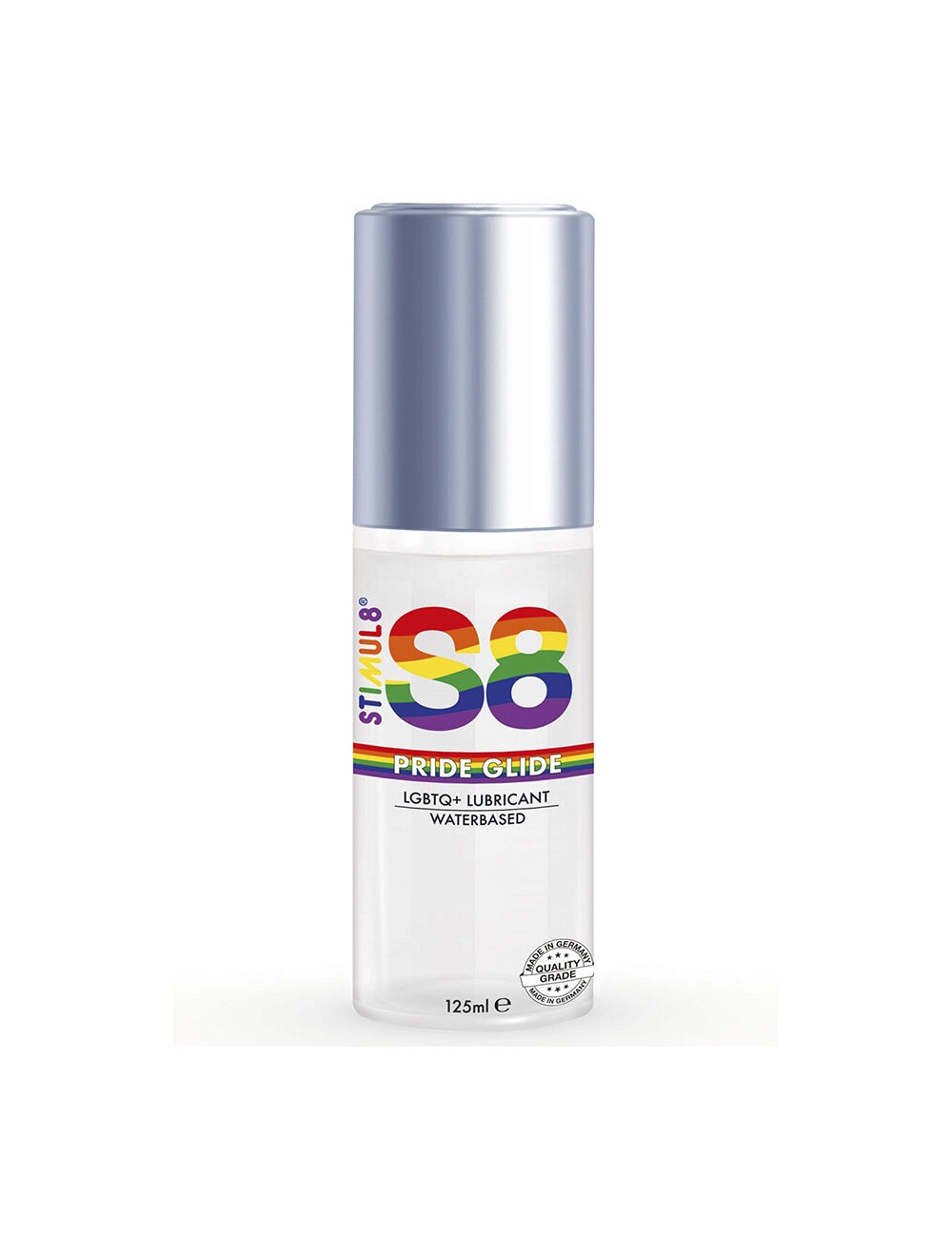 STIMUL8 - S8 GLIDE PRIDE LUBRIFICANTE 125 ML STIMUL8 - S8 GLIDE PRIDE LUBRIFICANTE 125 ML