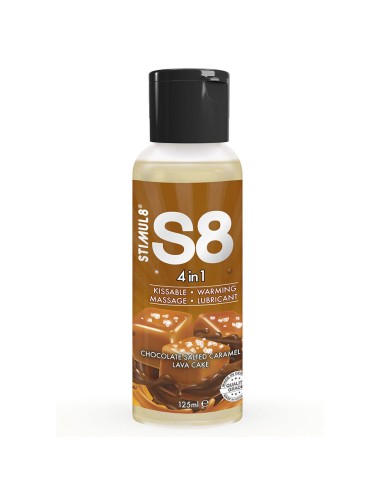 STIMUL8 - S8 LUBRIFICANTE 4 IN 1 AL CIOCCOLATO E CARAMELLO SALATO 125 ML