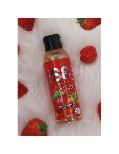 STIMUL8 - S8 LUBRIFICANTE 4 IN 1 AL DESSERT ALLA FRAGOLA 125 ML