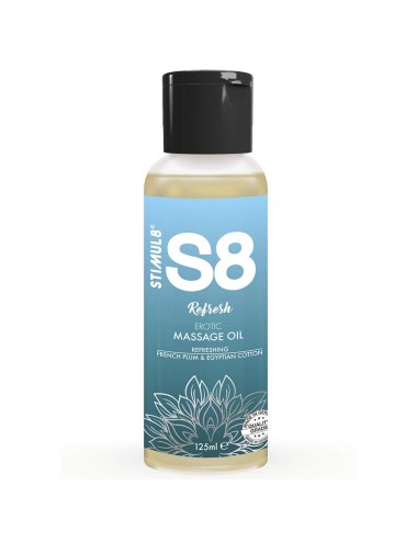STIMUL8 - S8 OLIO DA MASSAGGIO IN COTONE REFRESH 125 ML