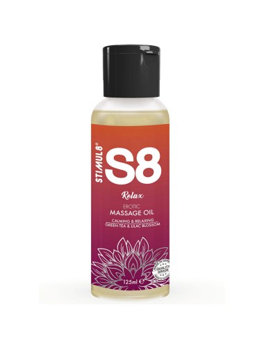 STIMUL8 - S8 RELAX OLIO PER MASSAGGI AL TÈ VERDE 125 ML