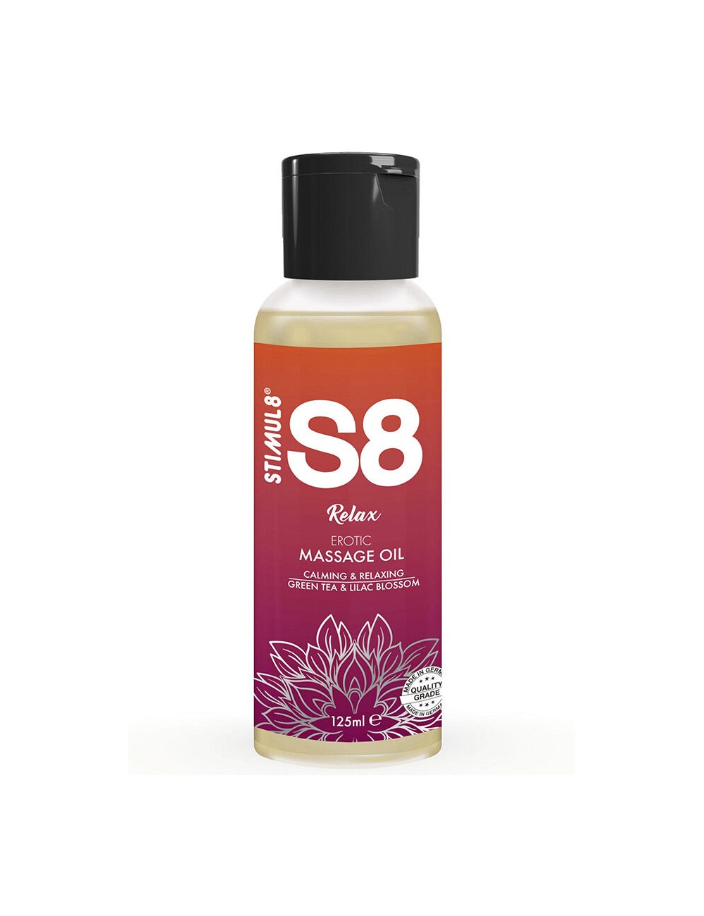 STIMUL8 - S8 RELAX OLIO PER MASSAGGI AL TÈ VERDE 125 ML STIMUL8 - S8 RELAX OLIO PER MASSAGGI AL TÈ VERDE 125 ML