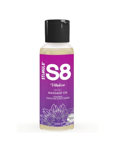 STIMUL8 - S8 VITALIZE OLIO DA MASSAGGIO AL LIME 125 ML