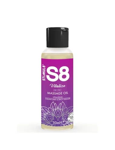 STIMUL8 - S8 VITALIZE OLIO PER MASSAGGIO EROTICO LIME 50 ML