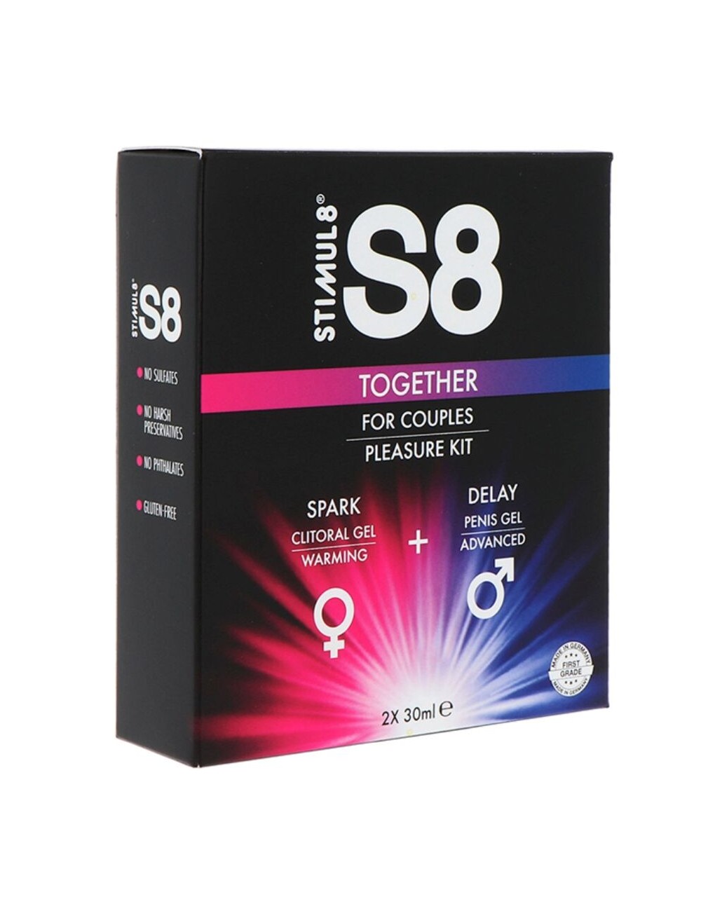 STIMUL8 - S8 TOGETHER KIT COPPIA 2 X 30 ML STIMUL8 - S8 TOGETHER KIT COPPIA 2 X 30 ML