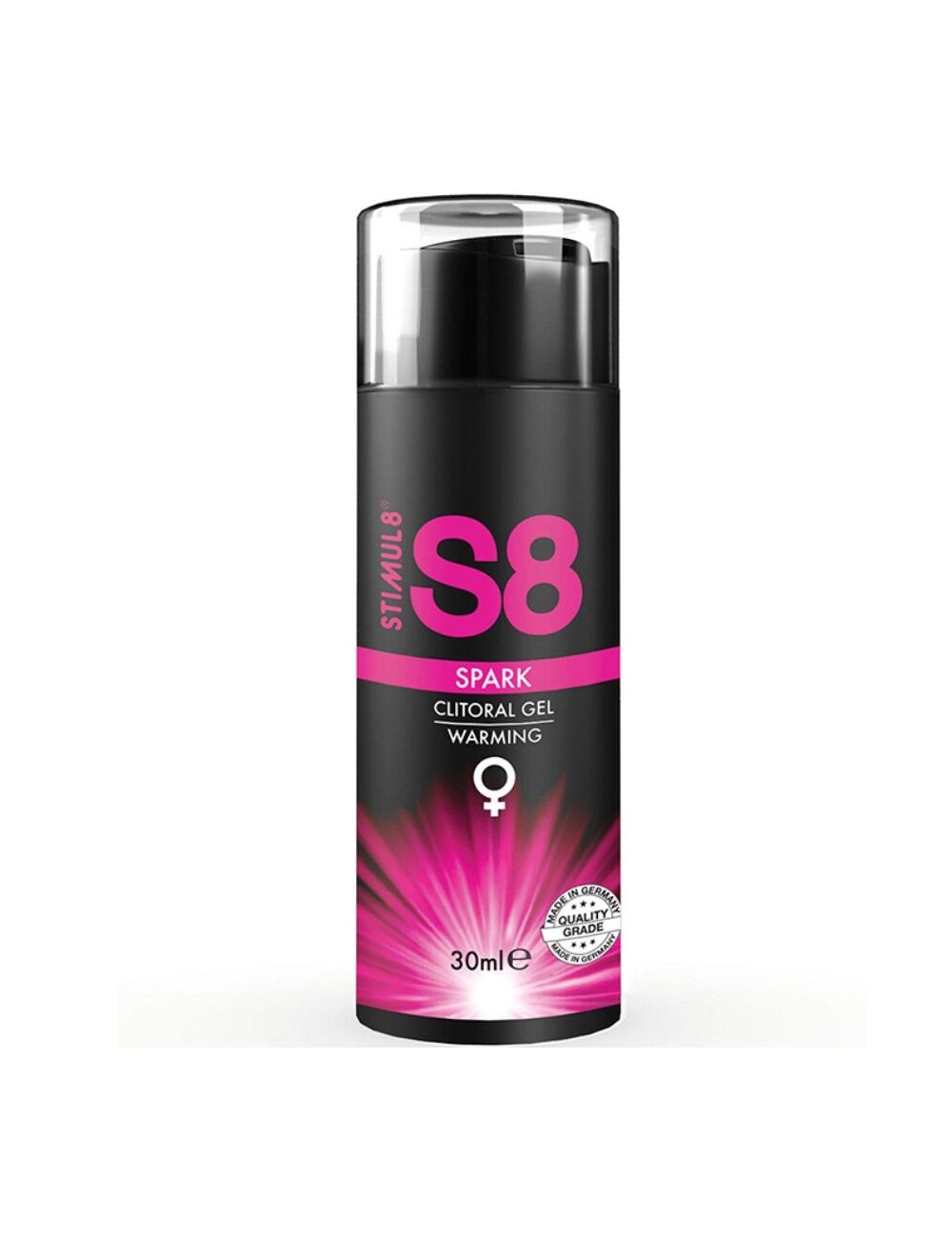 STIMUL8 - S8 SPARK GEL STIMOLANTE CLITORIDEO CON EFFETTO CALORE 30 ML STIMUL8 - S8 SPARK GEL STIMOLANTE CLITORIDEO CON EFFETTO CALORE 30 ML
