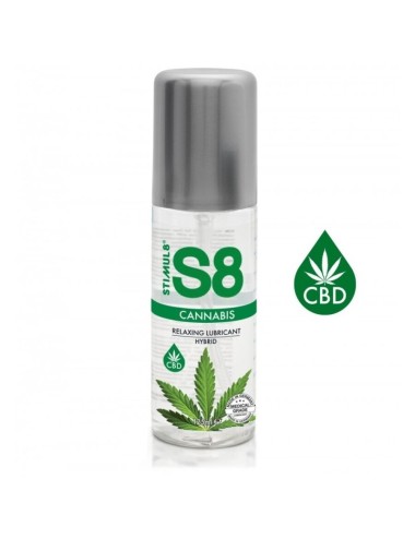 STIMUL8 - S8 LUBRIFICANTE IBRIDO ALLA CANNABIS 125 ML