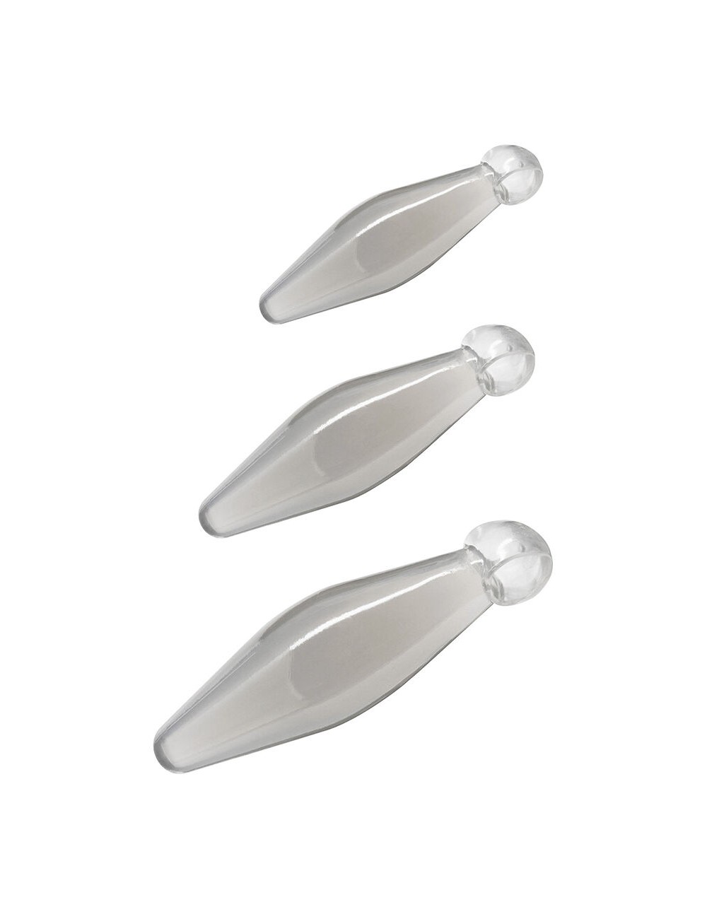 TOYJOY - GIOCO ANALE FINGER RIMMER 3 PEZZI TRASPARENTE