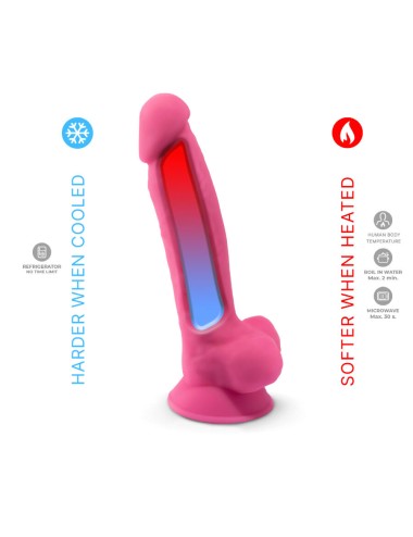 SILEXD – MODELLO DI PENE REALISTICO 7 ROSA BRILLANTE AL BUIO