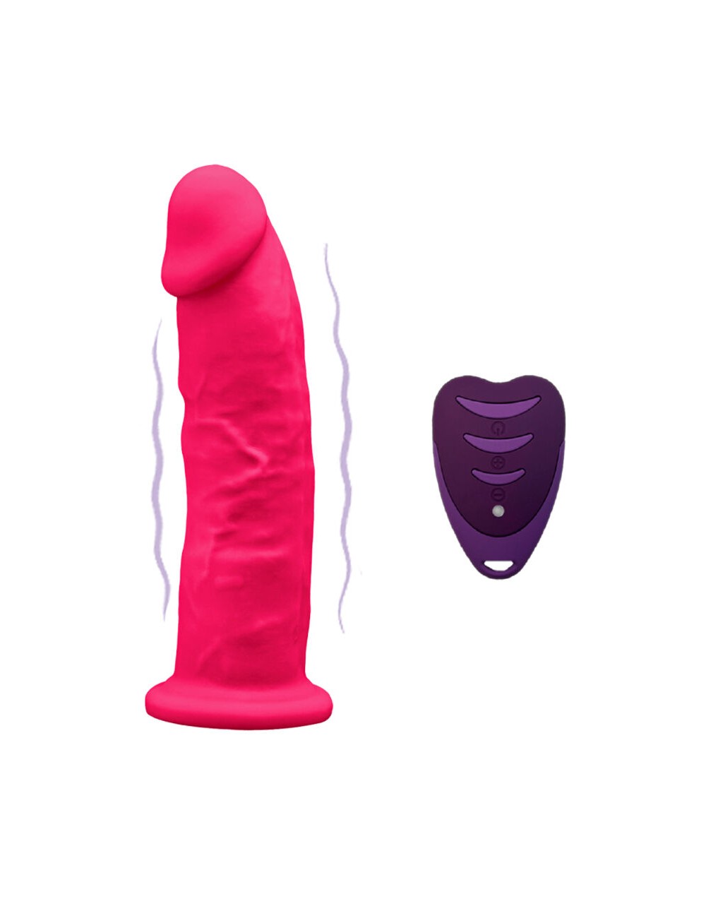 SILEXD - MODELLO PENE REALISTICO 2 ROSA + TELECOMANDO LRS 17 CM SILEXD - MODELLO PENE REALISTICO 2 ROSA + TELECOMANDO LRS 17 CM