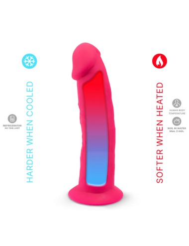 SILEXD - MODELLO PENE REALISTICO 2 ROSA + TELECOMANDO LRS 17 CM