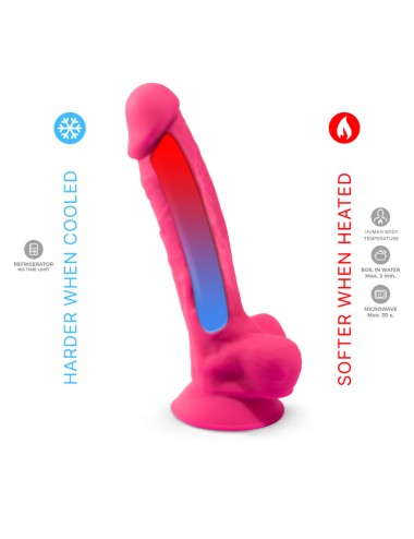 SILEXD - MODELLO PENE REALISTICO 18 VIBRAZIONE ROSA + TELECOMANDO LRS