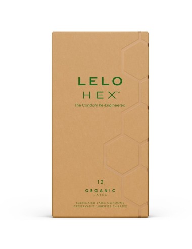 LELO - HEX ORGANIC CONDOM BOX 12 UNITÀ