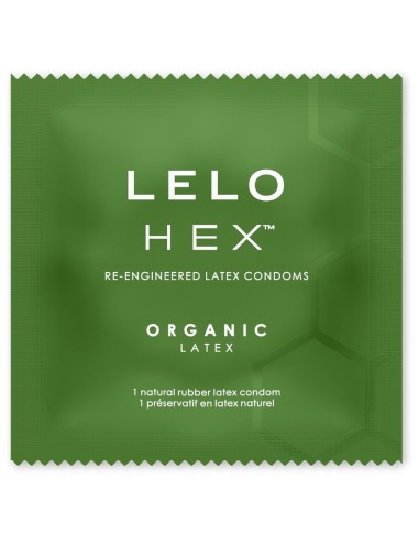 LELO - HEX ORGANIC CONDOM BOX 12 UNITÀ