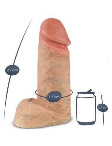 SILEXD - MODELLO 1 XTREME PREMIUM SILICONE PENE REALISTICO 28 CM