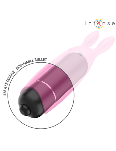 INTENSE - HOPPER ROSA VIBRANTE BULLET 8,3 X 2,4 CM