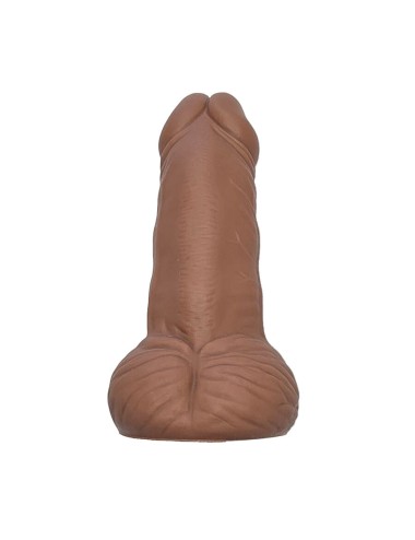 DIABLO PICANTE - GIOCATTOLO ANTISTRESS A FORMA DI PENE COLOR MULATTO HOT DEVIL