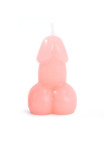DIABLO PICANTE - CANDELA A FORMA DI PENE DI COLORE ROSA