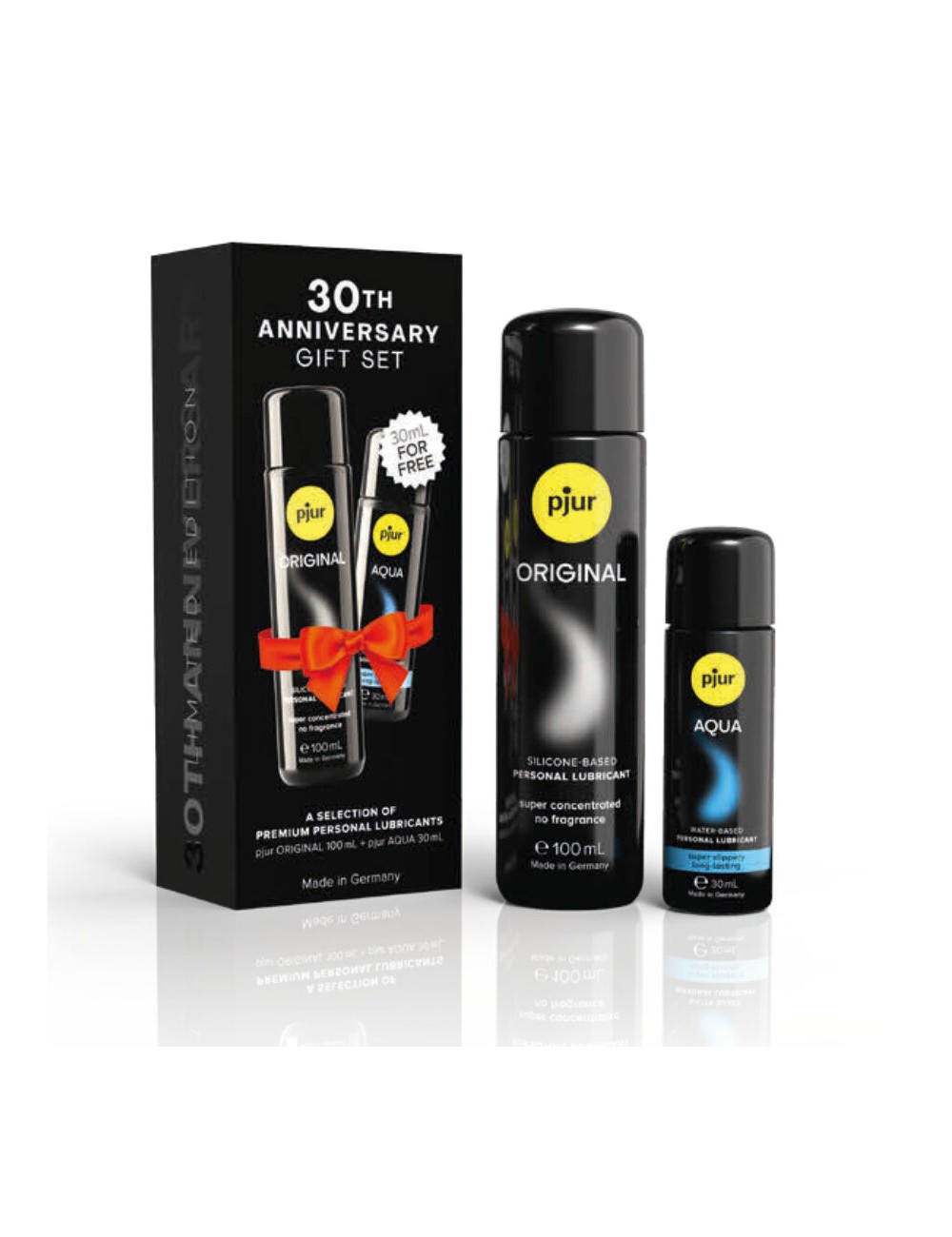 PJUR - COFANETTO 30° ANNIVERSARIO PJUR ORIGINAL 100 ML + PJUR AQUA 30 ML IN REGALO