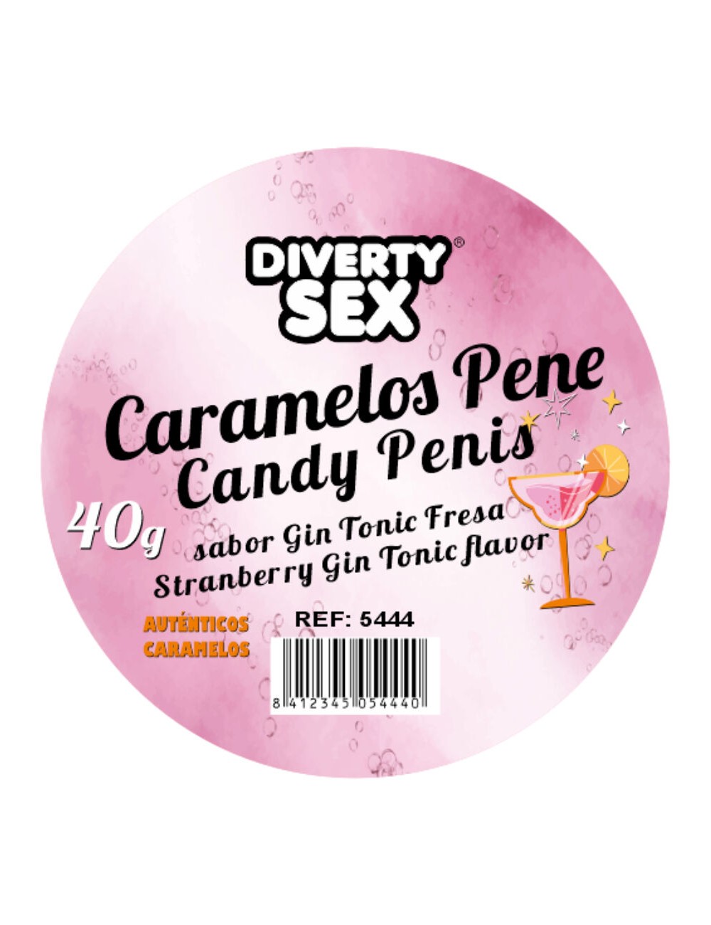 DIABLO PICANTE - 20 CARAMELLE A FORMA DI PENE AL GUSTO DI GIN & TONIC DIABLO PICANTE - 20 CARAMELLE A FORMA DI PENE AL GUSTO DI GIN & TONIC