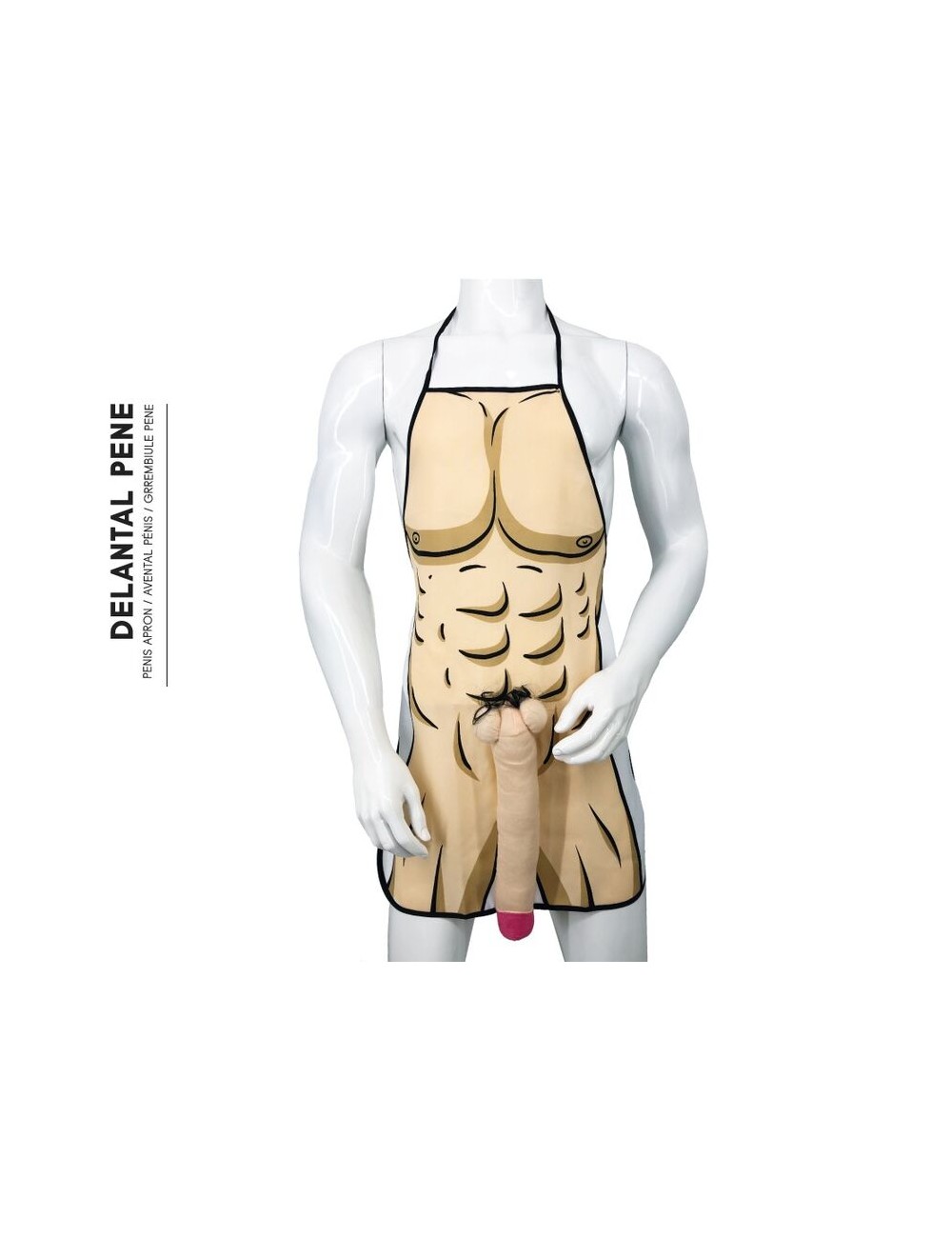 DIABLO PICANTE - GREMBIULE PENE 3D MUSCOLARE E AUDACE DIABLO PICANTE - GREMBIULE PENE 3D MUSCOLARE E AUDACE