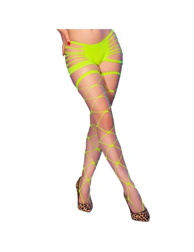 CHILIROSE - CR 4867 COLLANT A RETE VERDE NEON CON FORI
