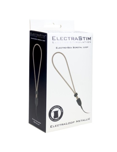 ELECTRASTIM - ANELLO SCROTALE REGOLABILE IN METALLO ELECTRALOOP