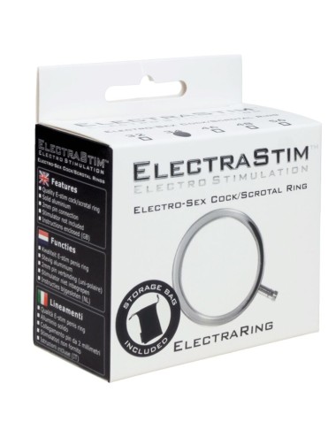 ELECTRASTIM - ANELLO PER PENE IN METALLO ELECTRARINGS 34 MM