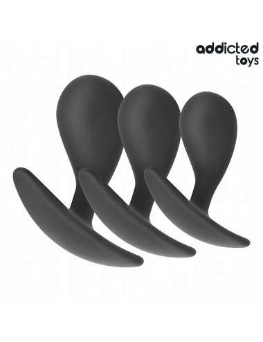ADDICTED TOYS - SET DI 3 TAPPI ANALI MODELLO 3