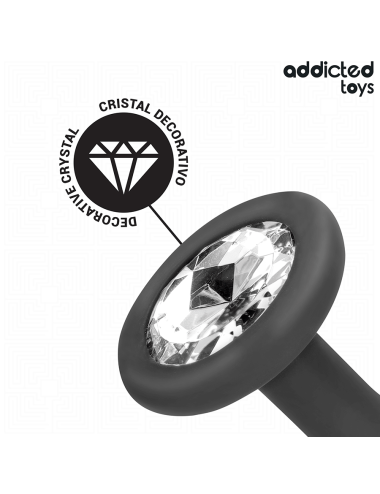 ADDICTED TOYS - SET DI 3 TAPPI ANALI CON GIOIELLO