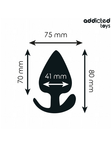 ADDICTED TOYS - TAPPO ANALE TAGLIA L 8 CM