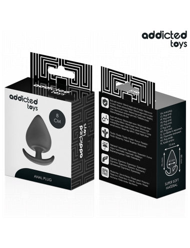 ADDICTED TOYS - TAPPO ANALE TAGLIA L 8 CM