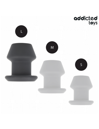 ADDICTED TOYS - EXTREME HOLLOW ANAL PLUG TAGLIA L 10,4 CM
